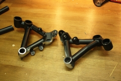 Ducati Sport 1000 1000s Rear Set Fussrasten Anlage 005