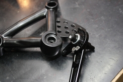 Ducati 1000 Sport s Lucas ABM Fussrasten Anlage Rearset 65