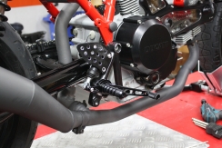 Ducati Sport 1000 1000s Rear Set Fussrasten Anlage 050