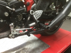 Ducati Sport 1000 1000s Rear Set Fussrasten Anlage 058