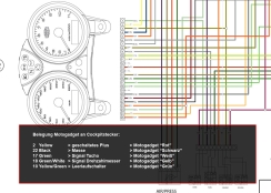 Schaltplan wiring Motogadget Ducati