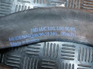 Heidenau-Schlauch-100-90-19-19D